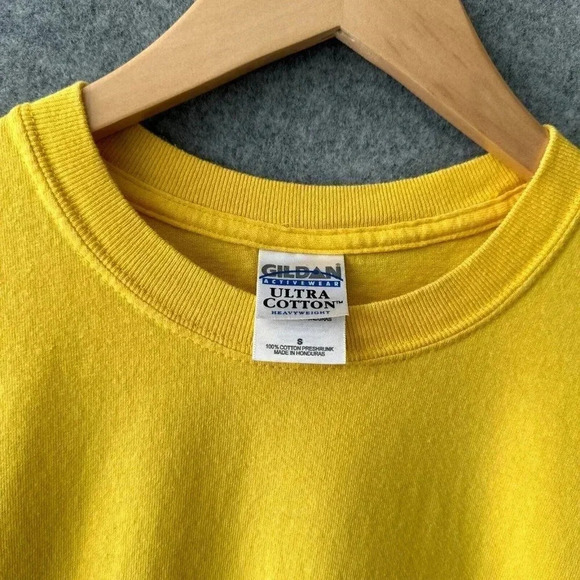 Earth Day Shirt Womens Small Yellow Trees Recycle Nature Short Sleeve 2007 - Picture 3 of 10